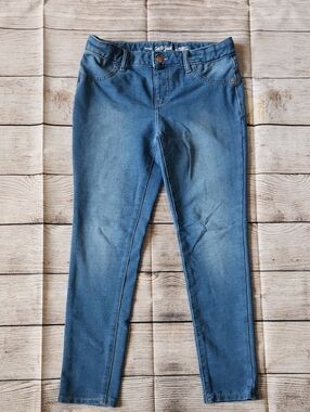 Cat & Jack Blue Skinny Jeggings with Subtle Fade